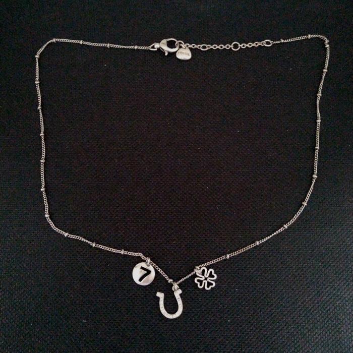 Vintage n Rare Fossil Necklace Original