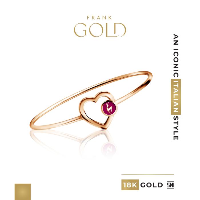 Frank & co. Bangle Deer Charm 5