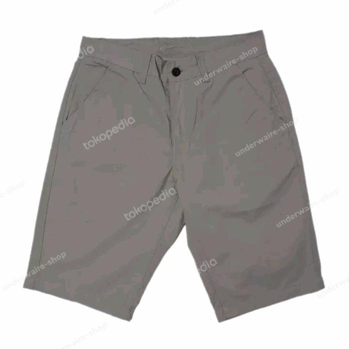 celana pendek pria camel active original casual light gray