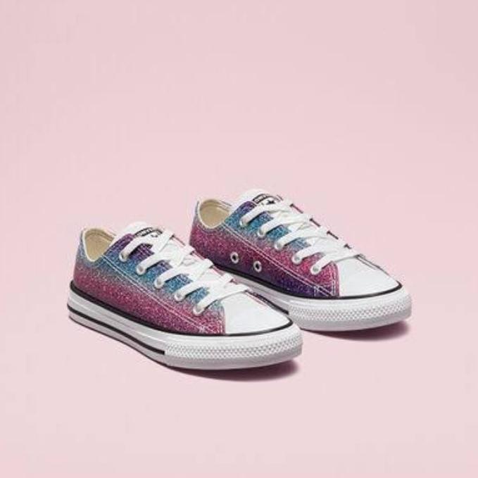 Sale!! Sneaker Kids / Anak Original BNIB Converse CTAS Ox Glitter Drip