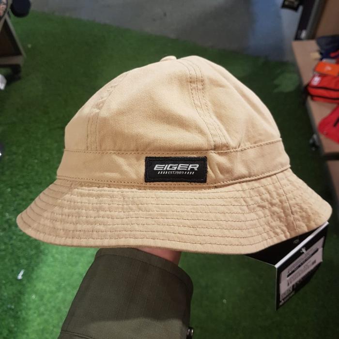 TOPI WANITA EIGER AGATE BUCKET HAT WS - KHAKI