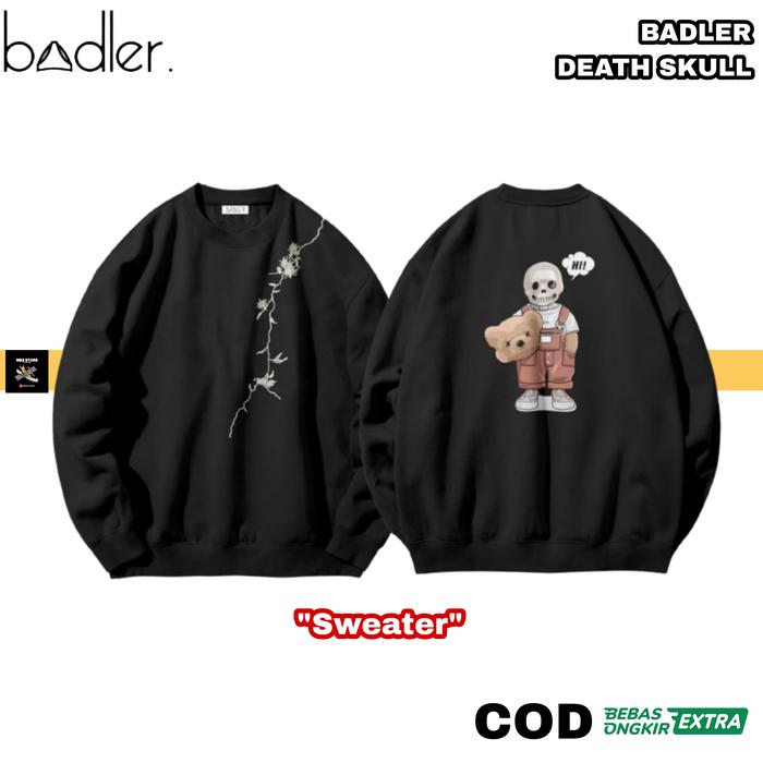 BADLER SEASON VI - DEATH SKULL SWEATER / CREWNECK LIMITED EDITION