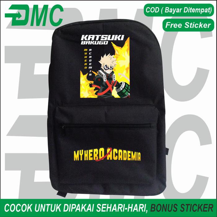 Tas Sekolah Ransel Anime My Hero Academia Katsuki Bakugo
