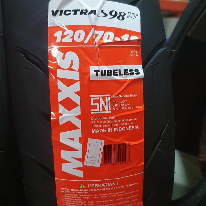 ban MAXXIS VICTRA 120/70 - 12 . Ban Vespa Sprint Primavera KSR