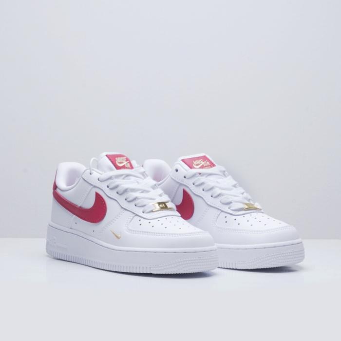 Nike Air Force 1 Low Essential Gym Red Swoosh