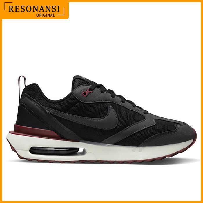 SEPATU PRIA TERBARU NIKE ORIGINAL SNEAKERS AIR MAX DAWN HITAM NYAMAN