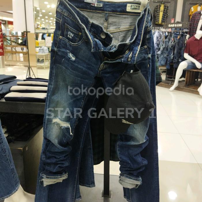 Celana Jeans Pria Robek Bomboogie original terbaru