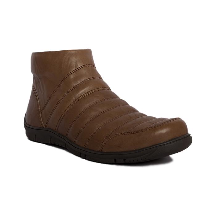 Gino Mariani RAYMOND 1 Sepatu Boots Pria Casual original kulit Brown