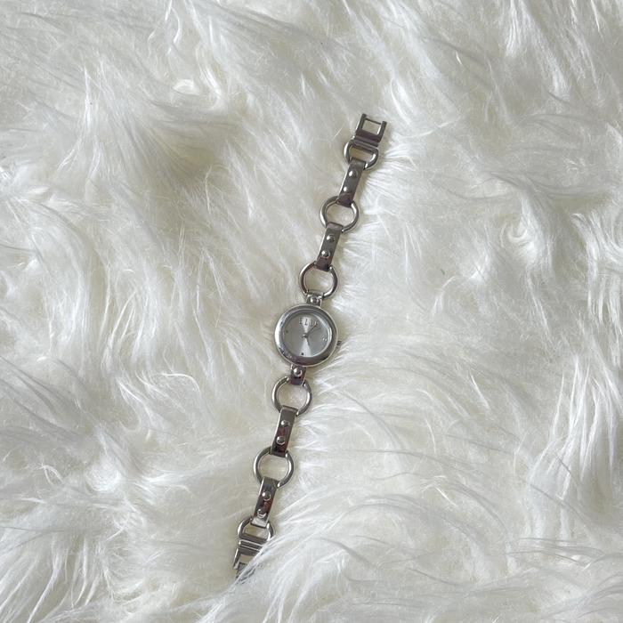 Elle Silver Watch Jam Tangan Wanita Preloved