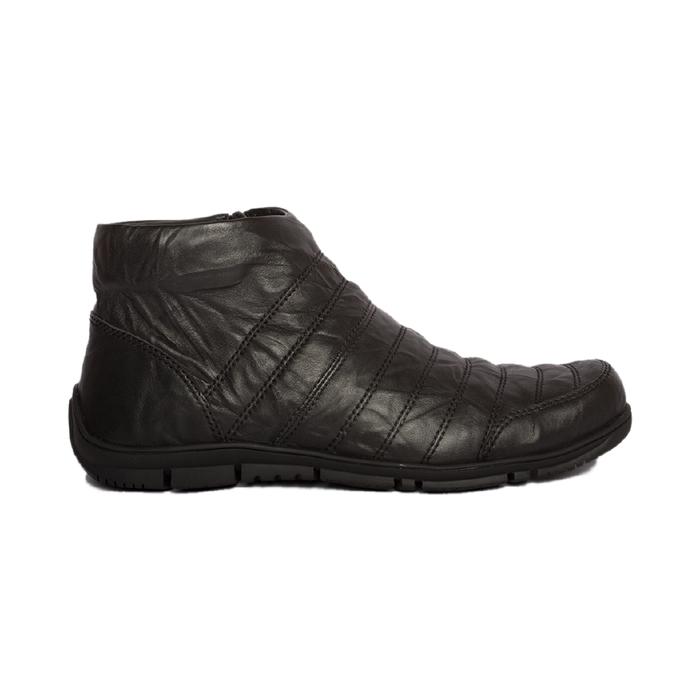 Gino Mariani RAYMOND 1 Sepatu Boots Pria Casual original kulit Black