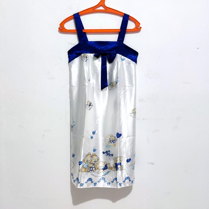 Daster wanita / baju tidur wanita satin preloved size L
