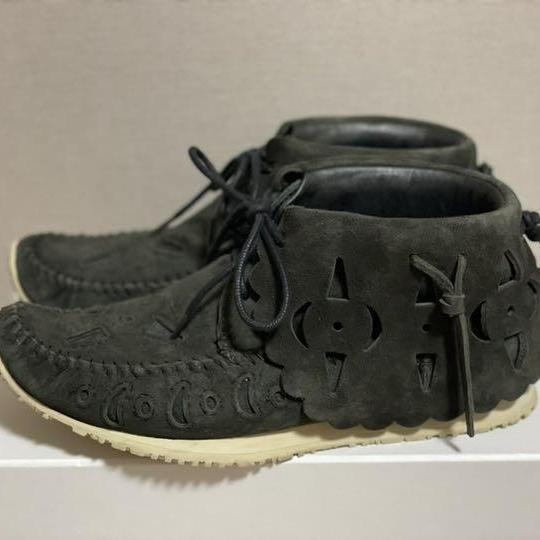 Visvim FBT Bearfoot Perf-Folk "Dark Brown" SS 22 Original BNIB