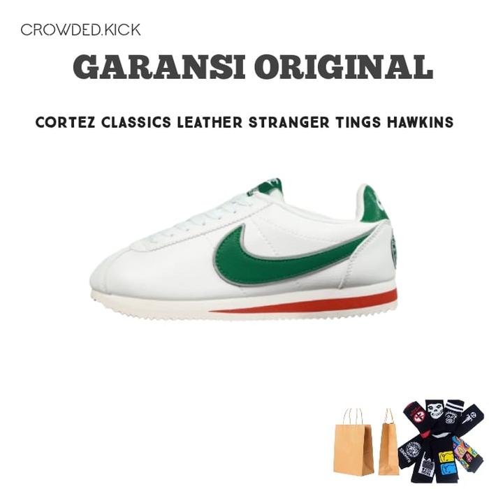 Cortez Leather Stranger Things Hawkins Original 100%