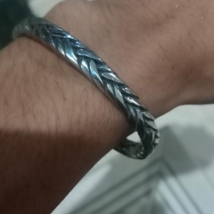 gelang monel slim khas jepara pria wanita