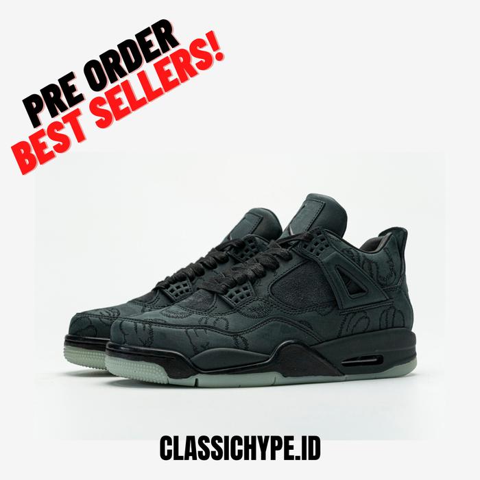 KAWS X AIR JORDAN 4 BLACK