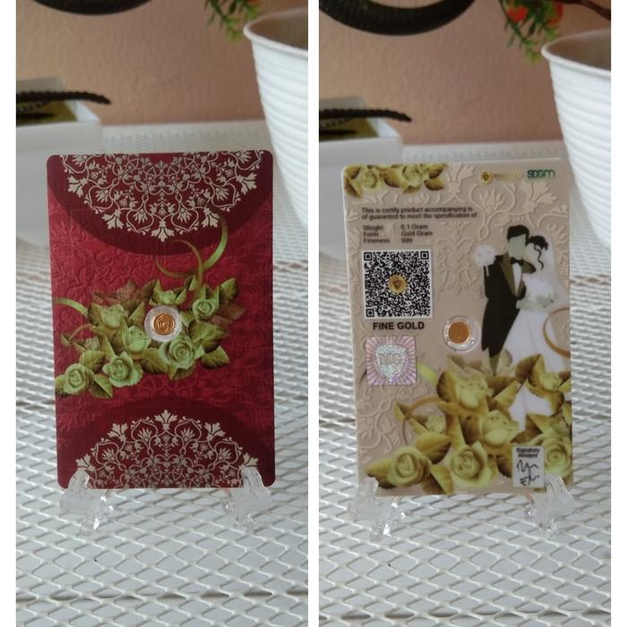 Minigold Wedding Gift Series 0,1gr