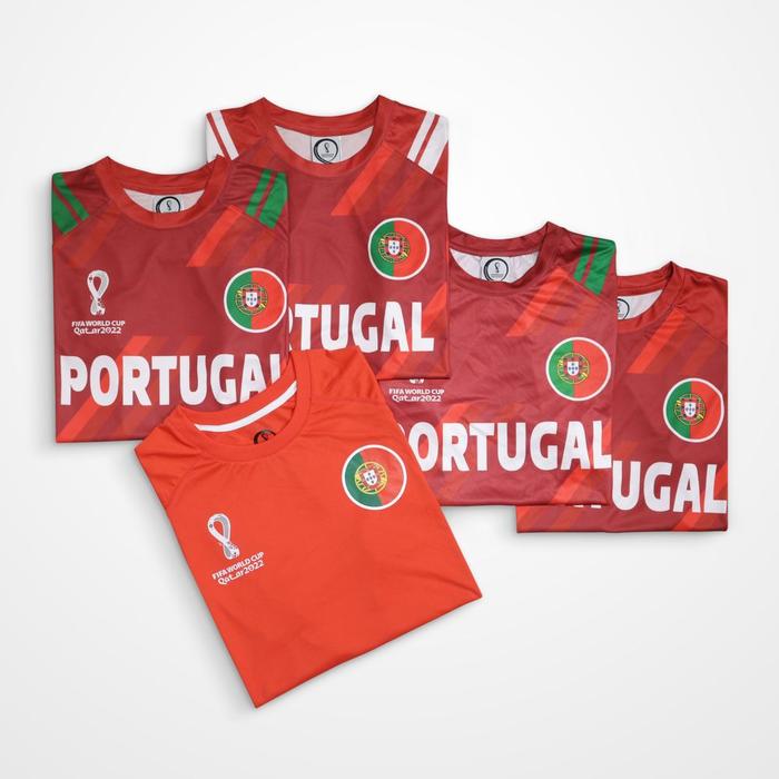 Kaos Olahraga Merchandise World Cup Qatar 2022 – Portugal #2