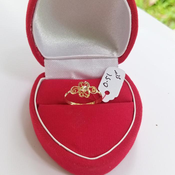 Cincin Arab Emas Asli Cincin Wanita Terbaru Model Arab Super CantikNew