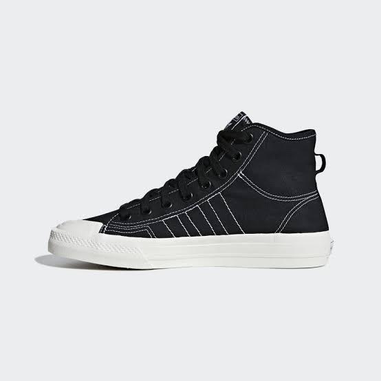 Sepatu Adidas Nizza Hi RF Black Men's Original