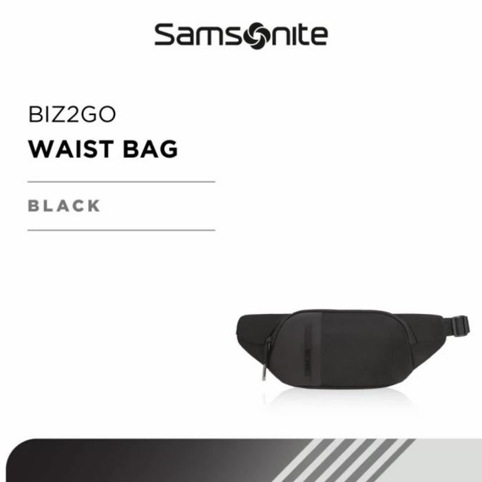Samsonite Biz2Go Waist Bag Tas Sling Black