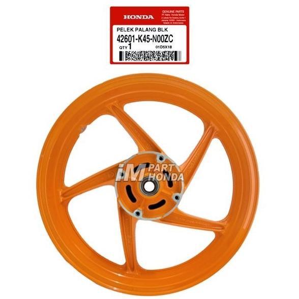 42601-K45-N00ZC Velg Racing Belakang CBR 150 R K45A Repsol Orange