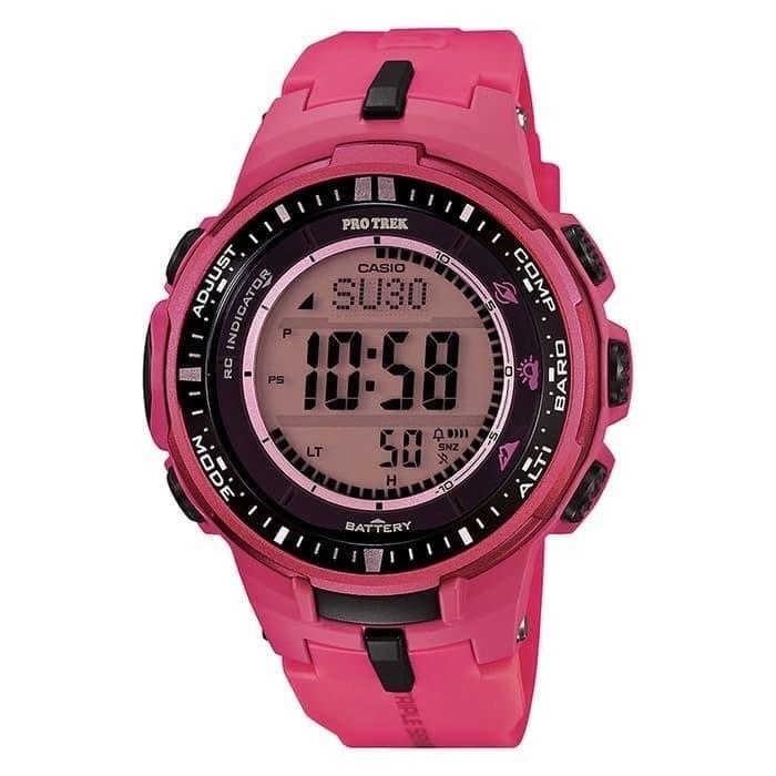 Jam Tangan Pria Casio Protrek Original PRW-3000-4BDR PRW30004BDR PRW3000 4B 4 Pink watches