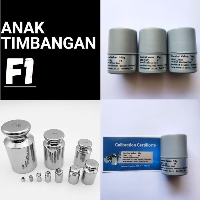 ANAK TIMBANGAN F1 BIJI TIMBANGAN F1 BATU TIMBANGAN KALIBRASI SCALE