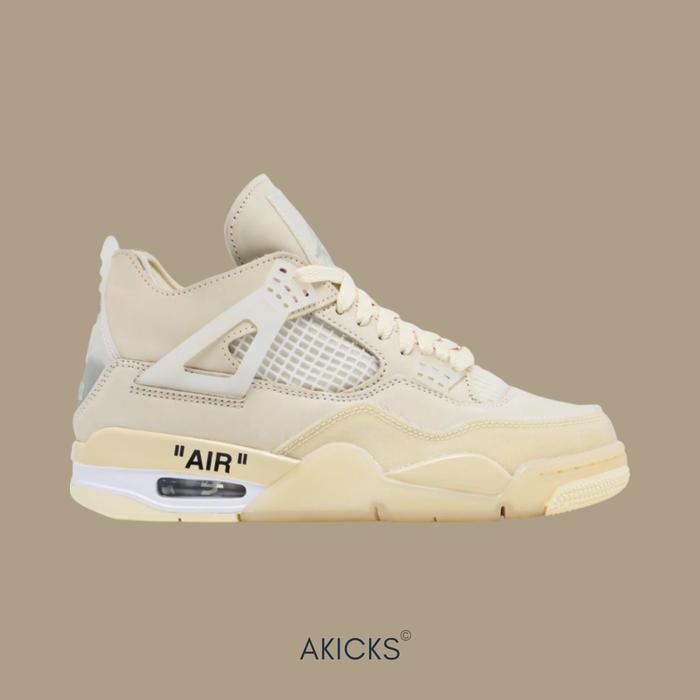 Off-White x Wmns Air Jordan 4 SP 'Sail'