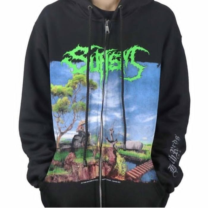 Sweater zipper band sufism ori hadeath