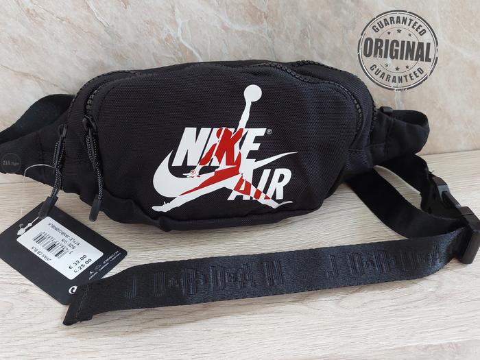 100% ORIGINAL NIKE AIR JORDAN JUMP WAIST BAG TAS SELEMPANG PINGGANG