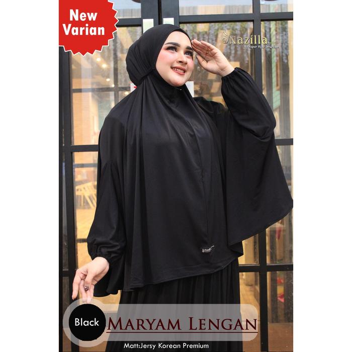 Hijab Bergo Maryam Lengan Ori Nazilla