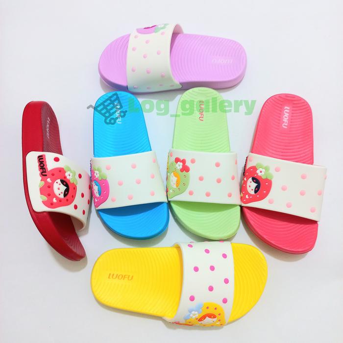 LUOFU E 7181 - B36. SIZE 30 - 35 l Sandal Selop anak