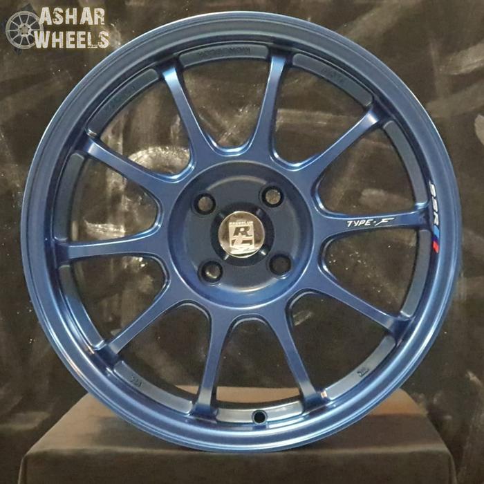 velg r16 Ssr type F drakblue 4-100 harga murah meriah