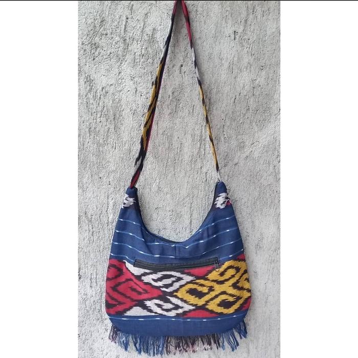 Tas Tenun Lombok Selempang Besar Tas Etnik Pria Wanita Tas Sumba