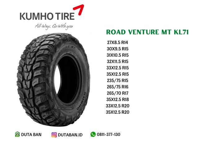 Ban Mobil Offroad 35x12.5x18 Kumho KL71 MT