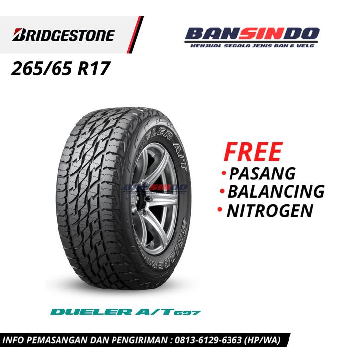 Ban Mobil 265/65 R17 Bridgestone Dueler AT697