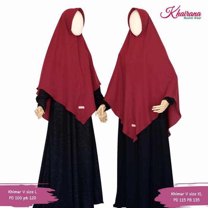 Khimar V by Khairana size XL