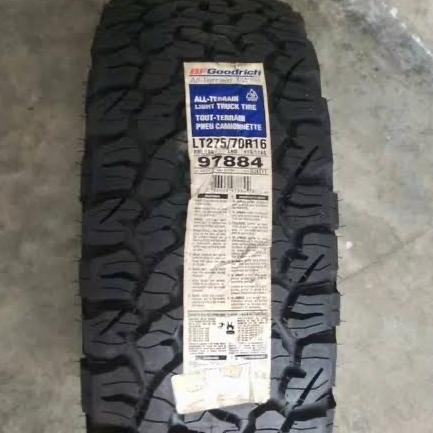 ban mobil bfgoodrich 275 70 16 AT KO2 275/70 r16 list putih 275/70r16
