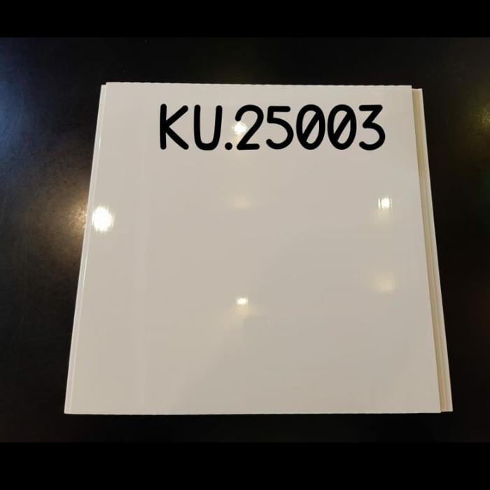 shunda plafon putih polos glossy ku25003
