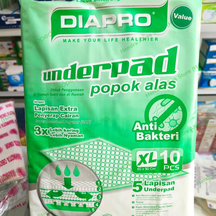 underpad popok alas diapro