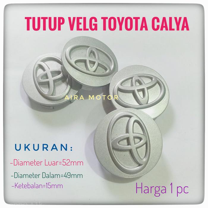 Tutup velg Calya dop roda Calya tutup as roda Calya