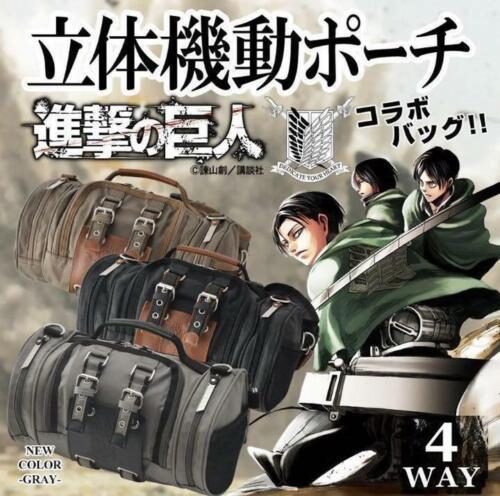 Tas Anime Attack on Titan Cosplay 3D Maneuver Bag