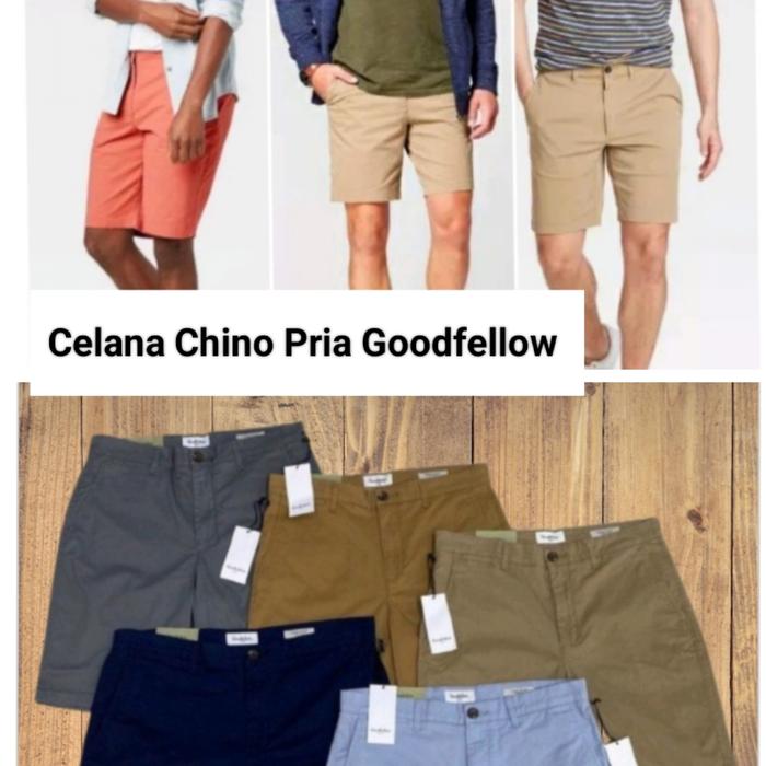 Celana Pendek Pria Chino Goodfellow Original