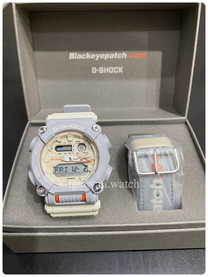 Casio Gshock GA 900BEP-8A / GA900BEP-8A Black Eye Patch Collaboration