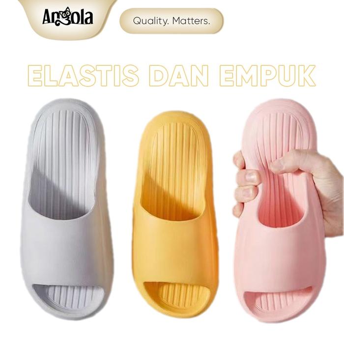 Sendal Slipper Empuk Original Angola Slipper Comfy