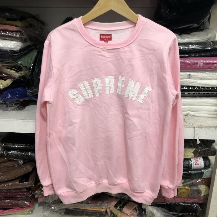 crewneck supreme bekas