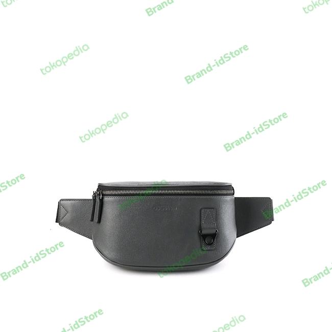 OBERMAIN Tas Pinggang Kulit Pria MALCOM WAIST BAG In Grey OBC952GY