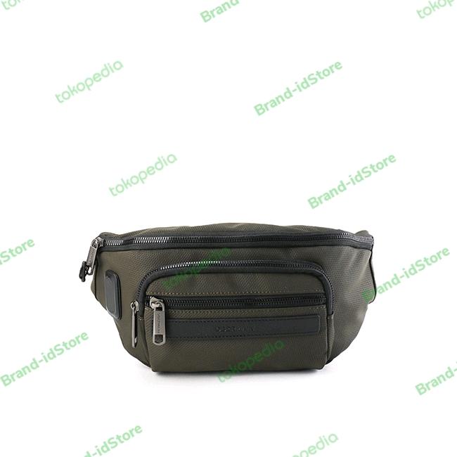 OBERMAIN Tas Pinggang Pria MAKSIM WAIST BAG In Olive OBC953OL