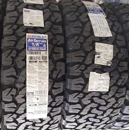 ban mobil bfgoodrich 285 65 18 AT KO2 285/65 r18 list putih 285/65r18