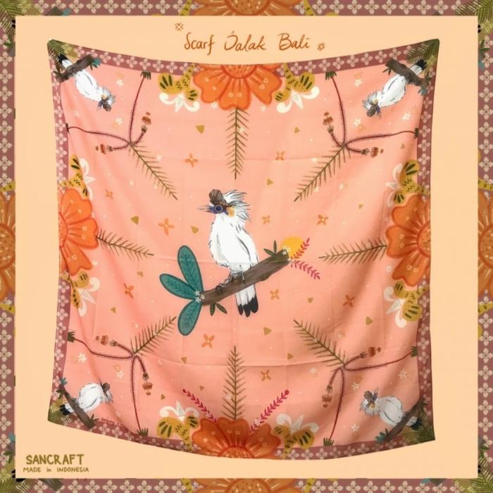 SANCRAFT - Scarf Jalak Bali